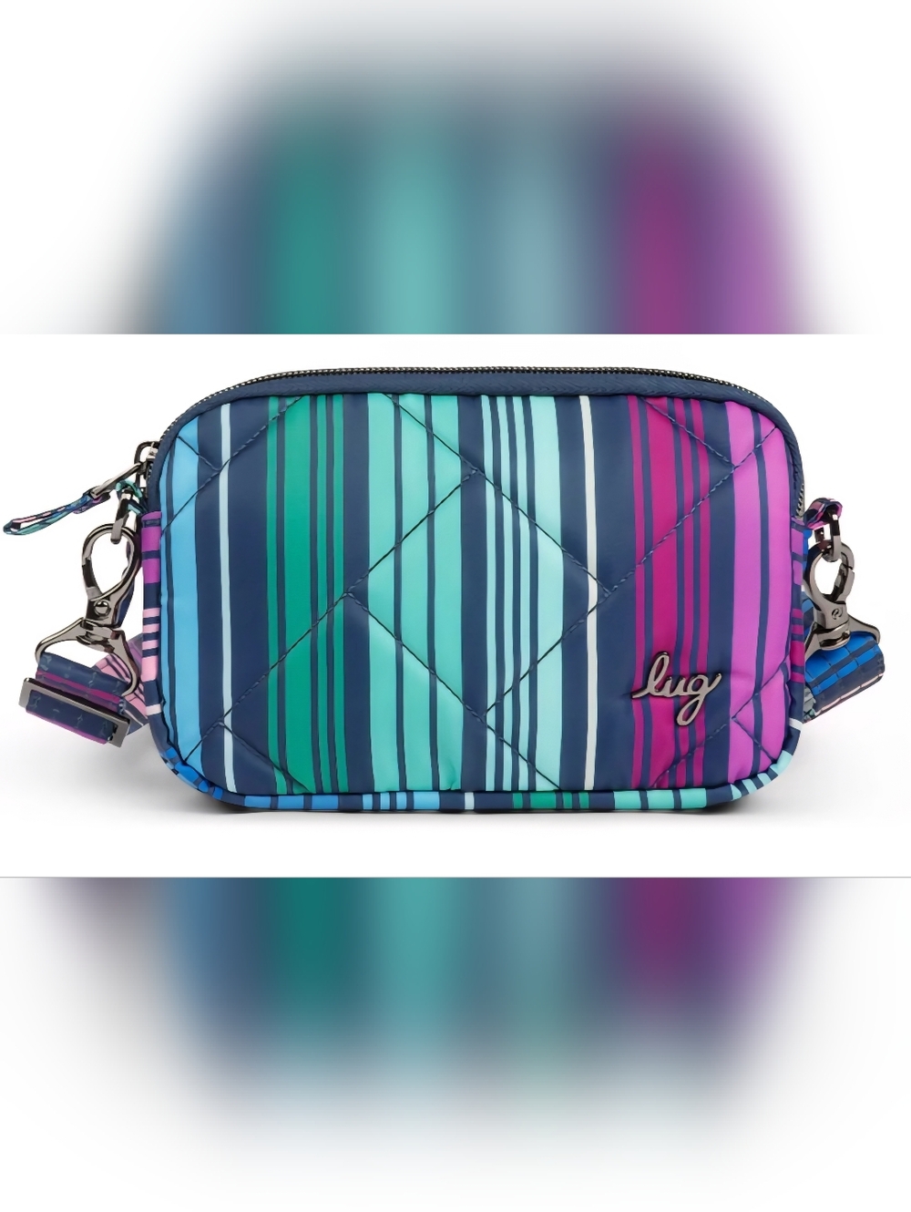 Lug Coupe SE Lovestripe multi bag 7"W x 4.75"H x 1.5"D